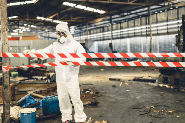 Professional Biohazard technician working in Bee, NE